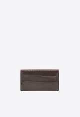 DG Logo Patent Leather Clutch