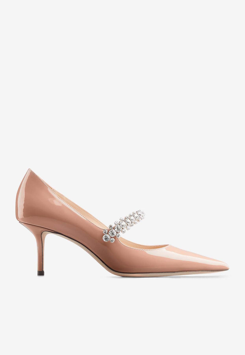 Bing 65 Crystal-Embellished Pumps in Patent Leather