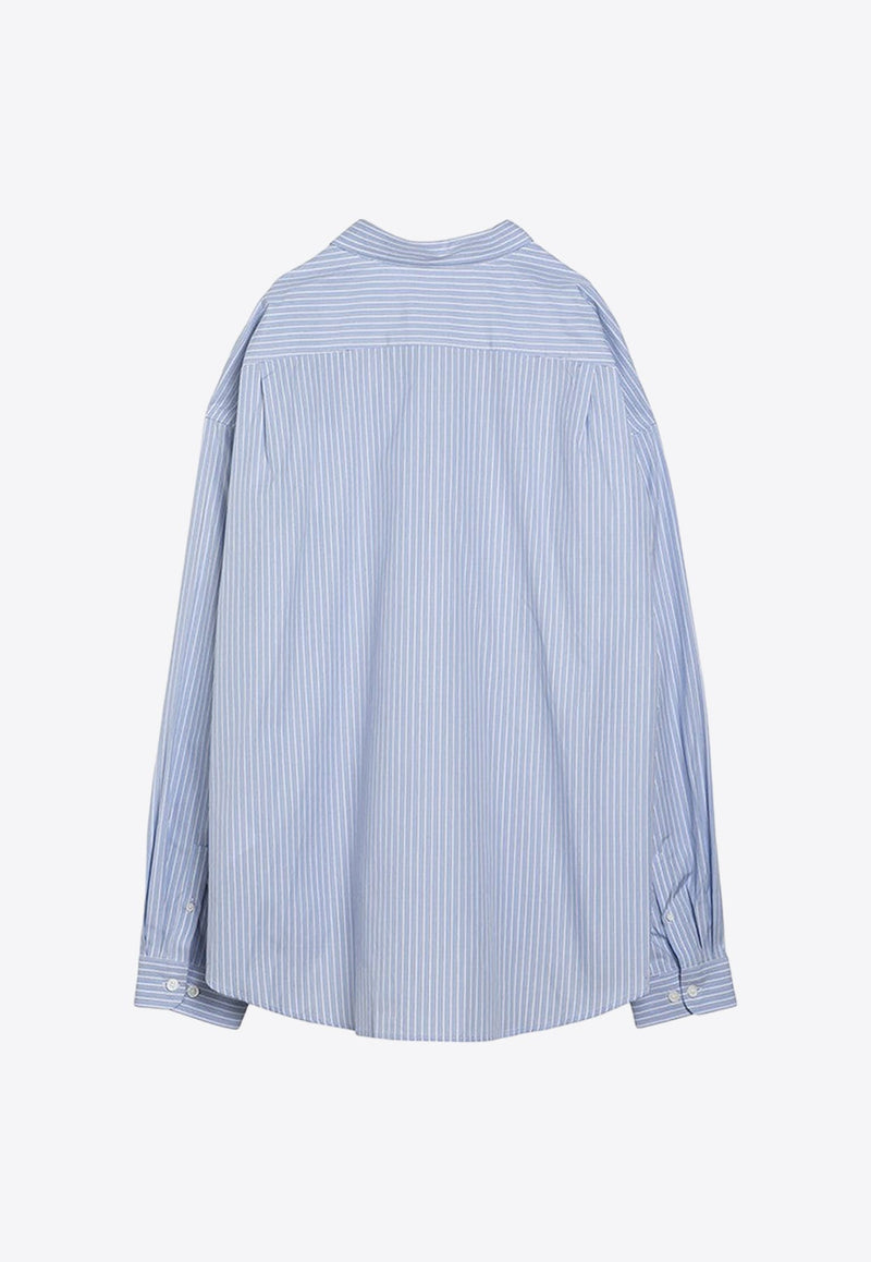 Striped Button-Down Shirt