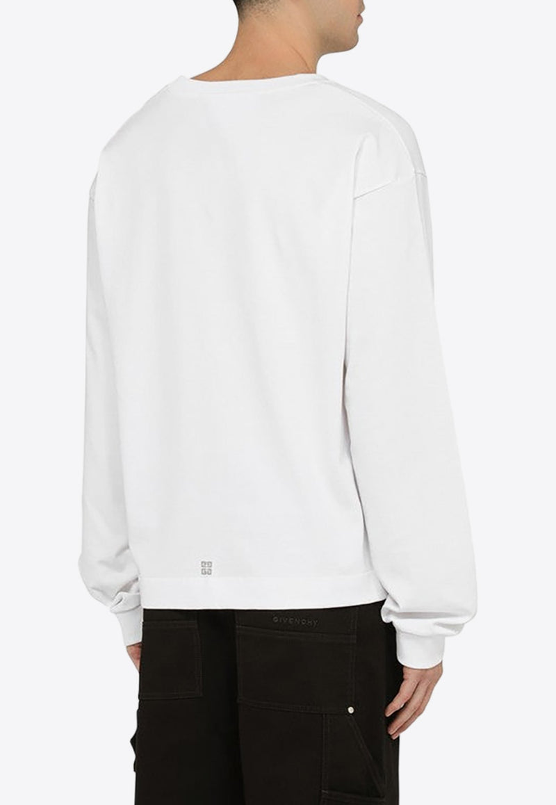 Logo-Printed Crewneck Sweatshirt