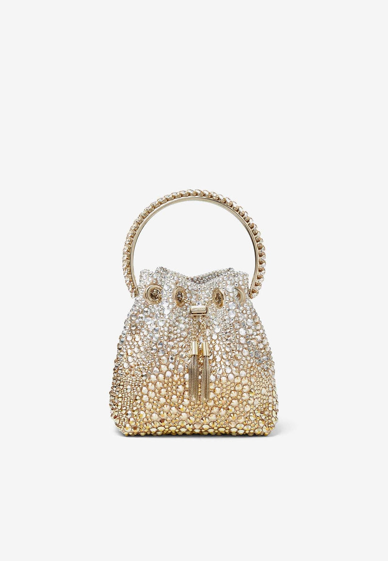 Bon Bon Crystal-Embellished Top Handle Bag
