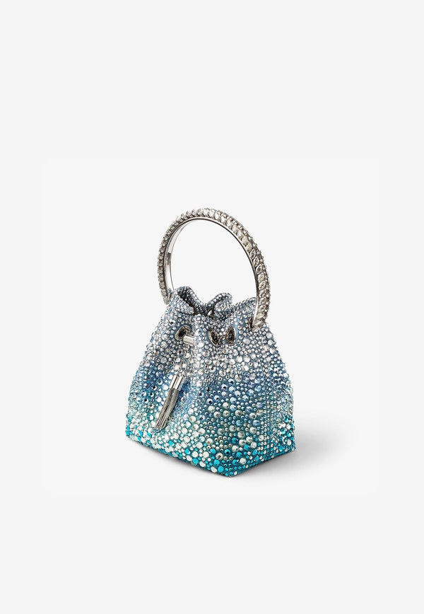 Bon Bon Crystal Embellished Bucket Bag
