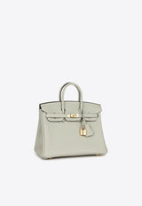 Birkin 25 Sellier in Gris Neve Togo Leather with Gold Hardware