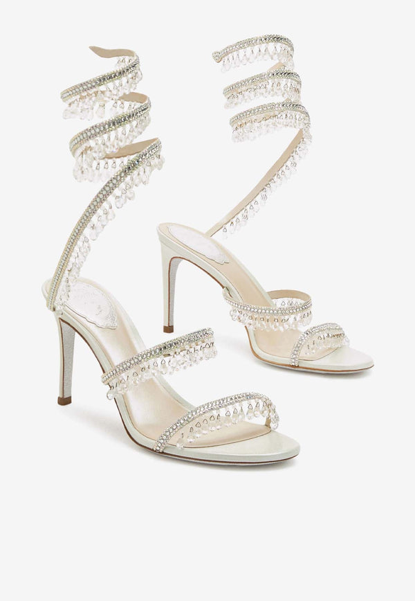 Chandelier 80 Jeweled Crystal-Embellished Sandals