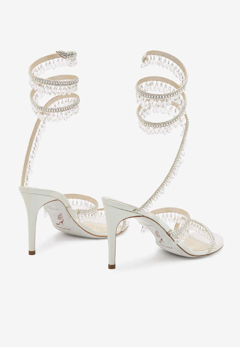 Chandelier 80 Jeweled Crystal-Embellished Sandals