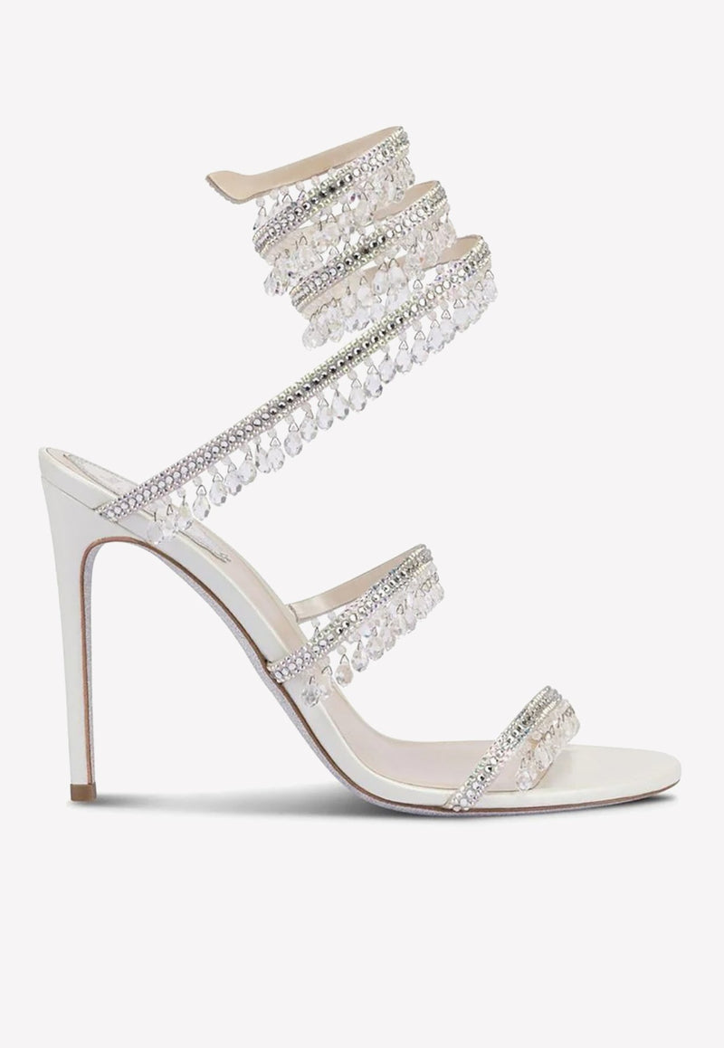 Chandelier 105 Jeweled Crystal-Embellished Sandals