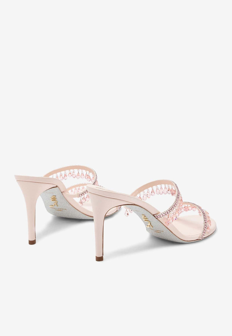 Chandelier 80 Crystal-Embellished Mules