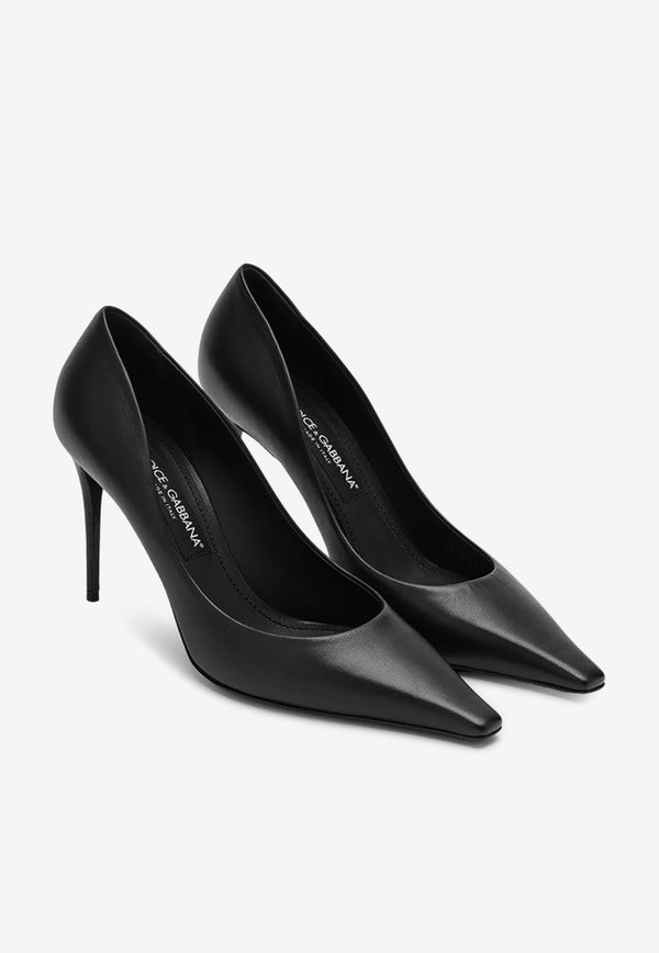 110 Leather Décolleté Pumps