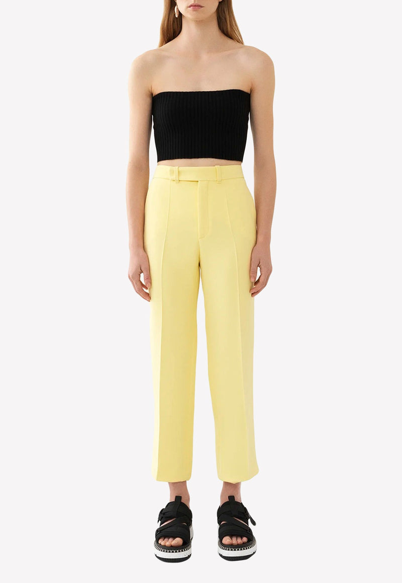 Cropped Tailored Pants