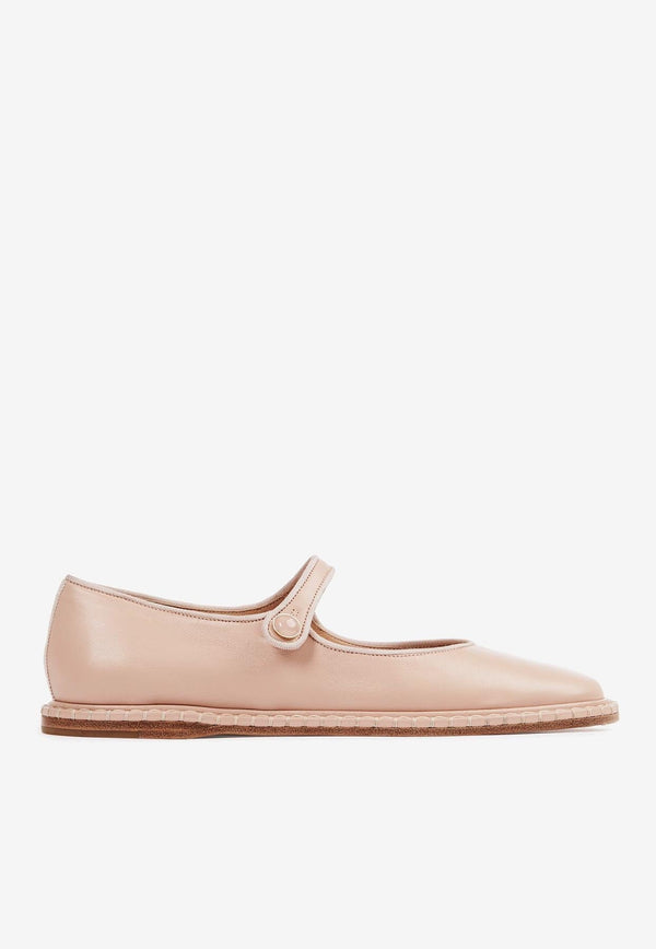 Rubie Ballet Flats in Leather