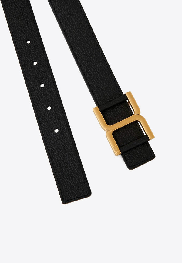 C-Logo Leather Belt