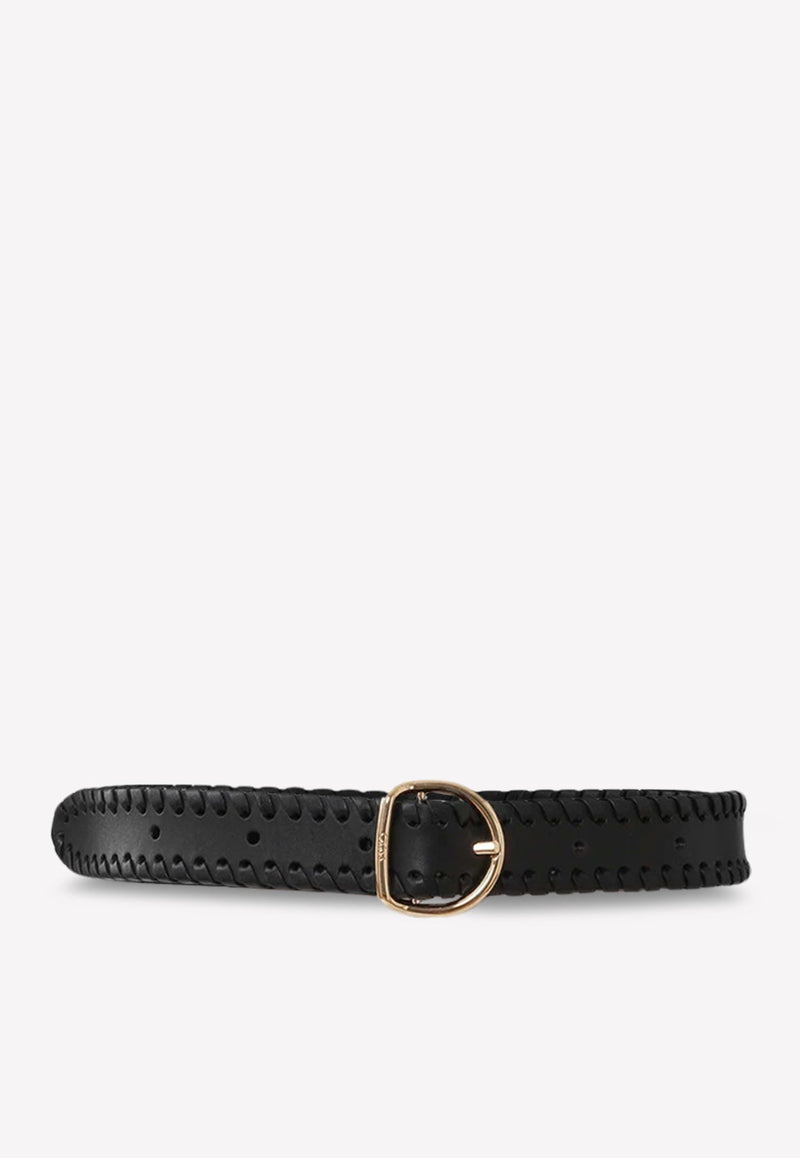 Calfskin Mony Belt