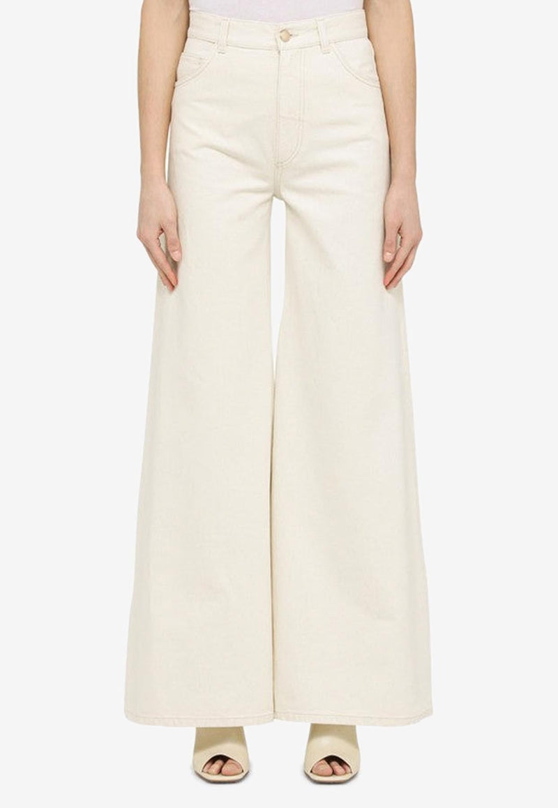 High-Rise Wide-Leg Jeans