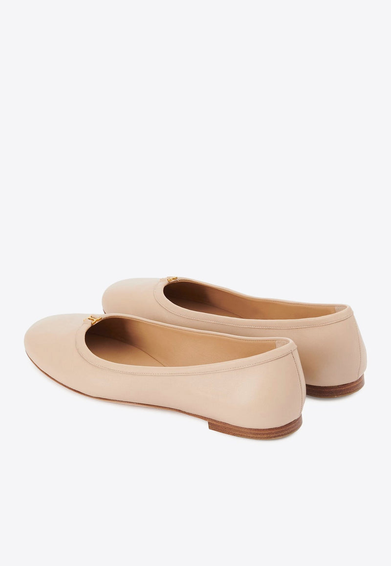 Marcie Leather Ballet Flats