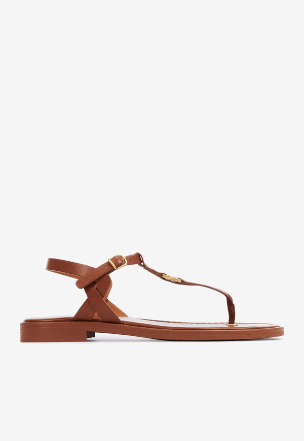 Marcie Flat Leather Sandals