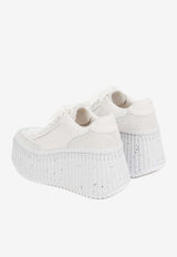 Nama Wedge Low-Top Sneakers