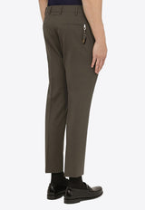Dieci Tailored Cropped Pants