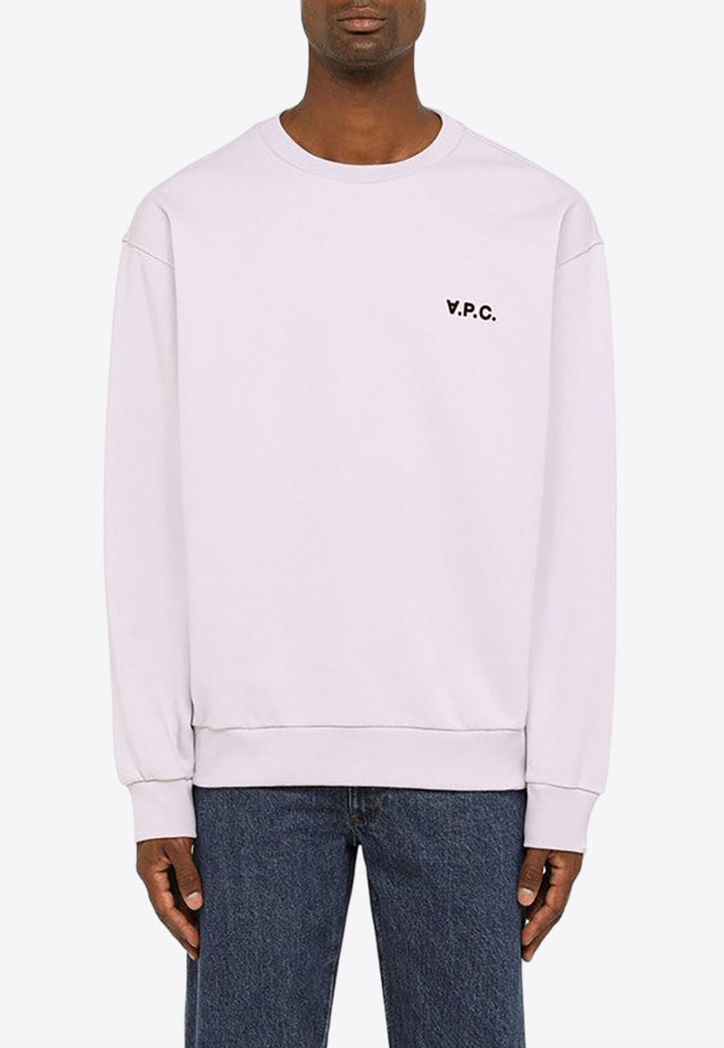 Logo-Printed Crewneck Sweatshirt