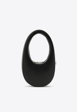 Mini Swipe Oval-Shaped Hobo Bag