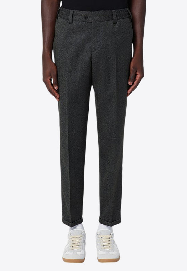 Rebel Tapered-Leg Wool Pants