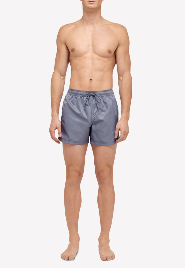 Elastic Waist Swim Trunks