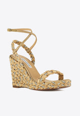 Costiera 120 Crystal-Embellished Wedge Sandals