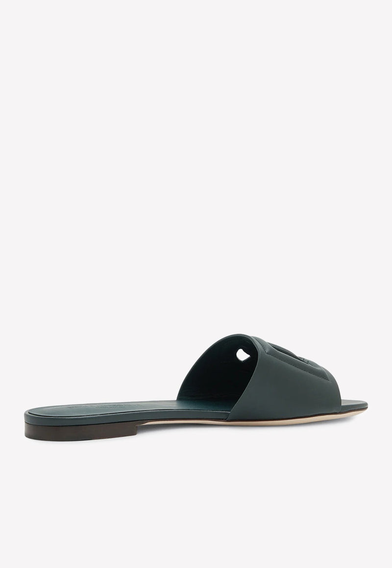 DG Logo Slides in Calf Leather