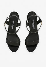 Keira 105 Polished Leather Platform Sandals