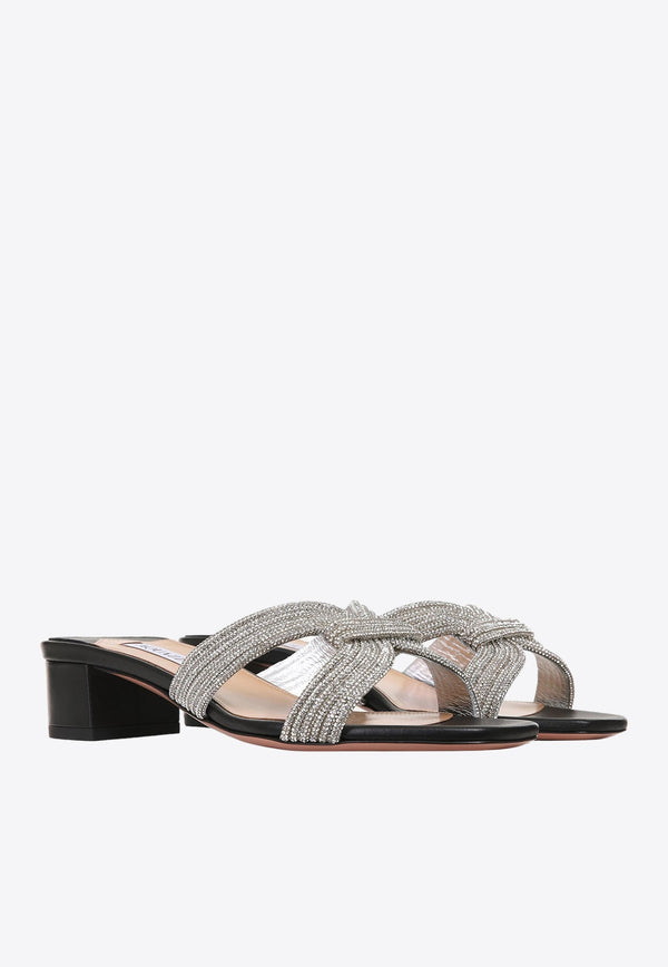 Crystal Muse 35 Sandals in Nappa Leather