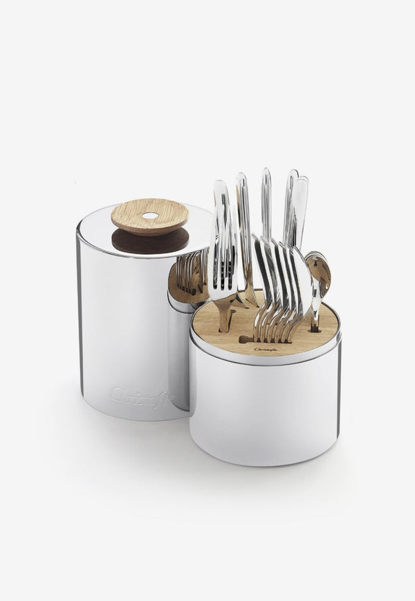 Essential Stainless Steel Flatware Set - 24 Pieces