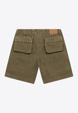 Washed-Out Cargo Shorts