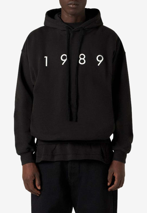 1989 Print Hooded Sweatshirt