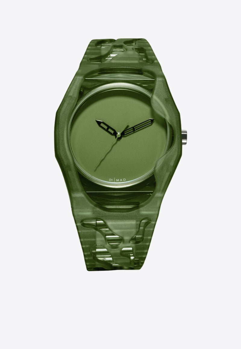 X Mad Viridis Transparent Watch