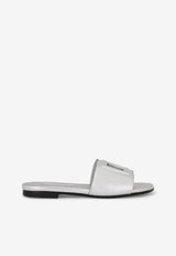 Girls DG Millennial Laminated Flat Sandals