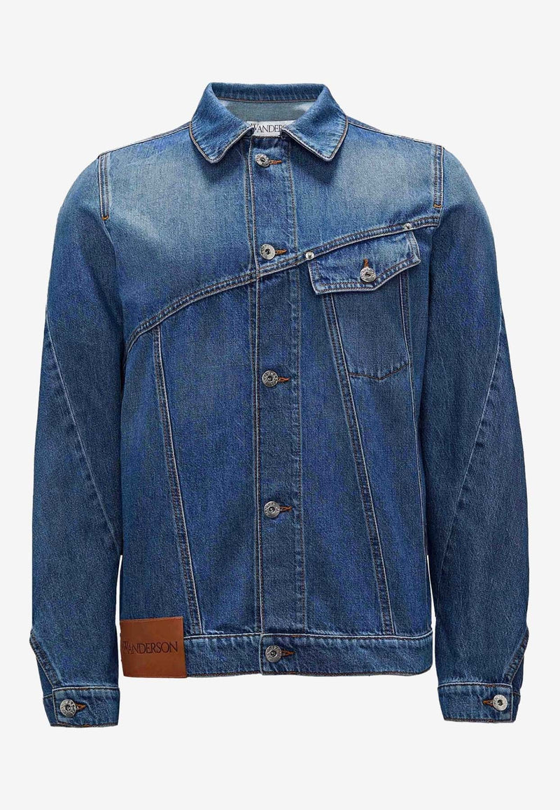 Twisted Denim Jacket