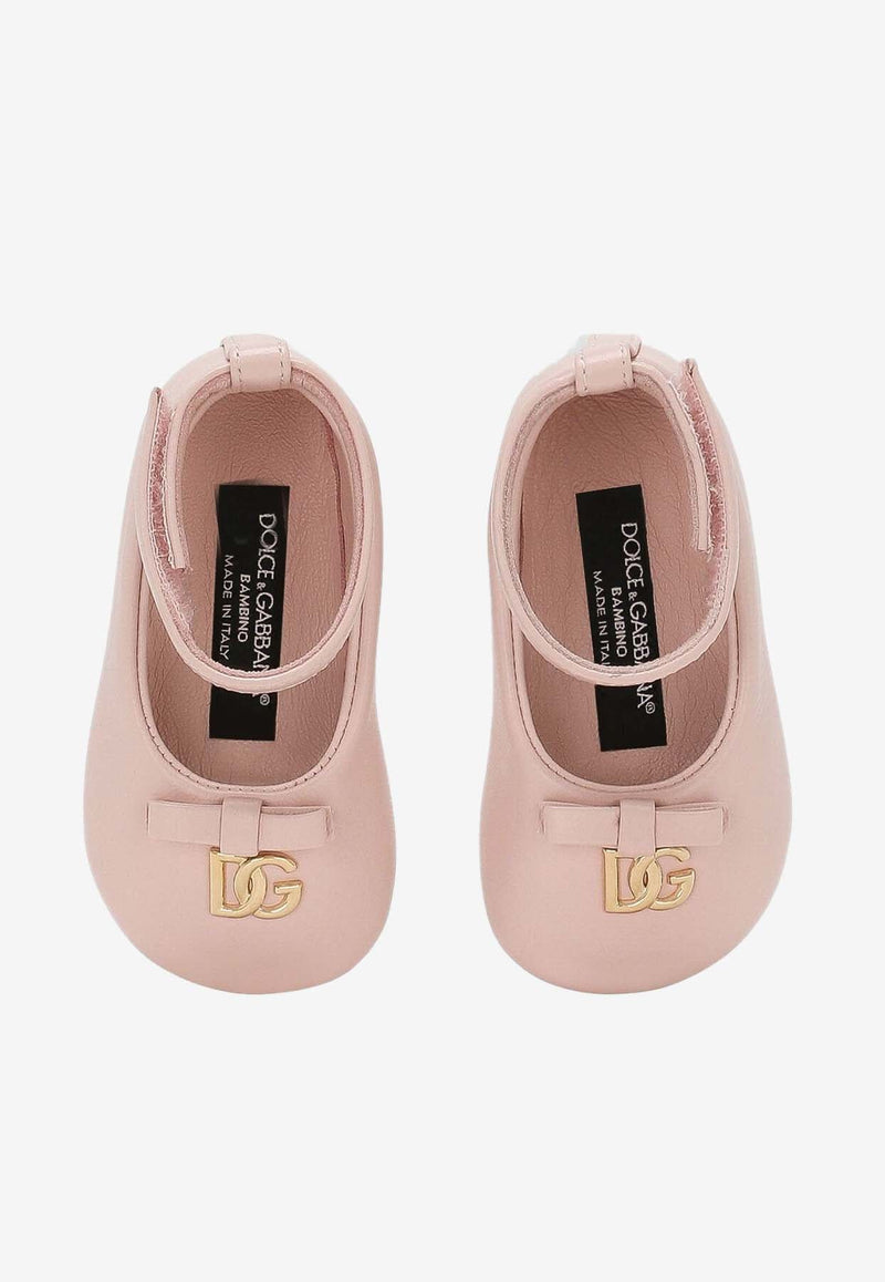 Baby Girls Nappa Leather Ballet Flats