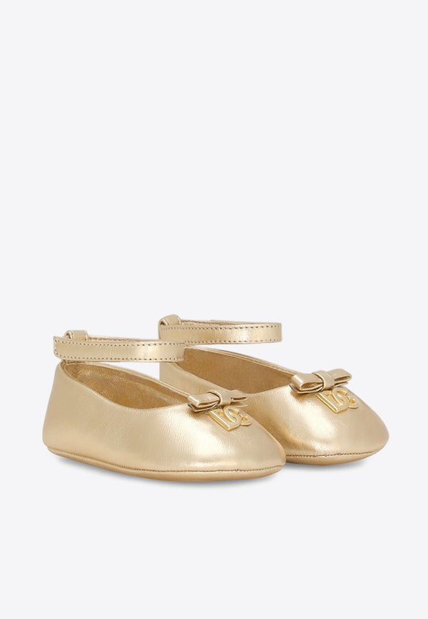 Baby Girls Nappa Leather Ballet Flats