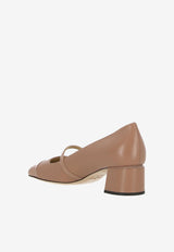 Elisa 45 Pumps in Patent and Nappa Leather