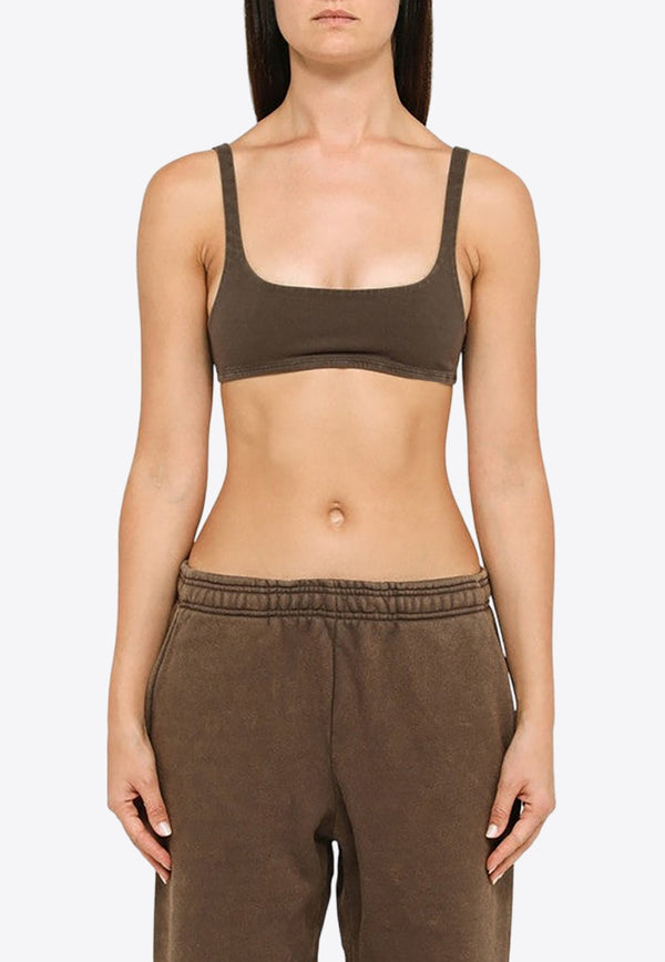 Washed-Out Cropped Top