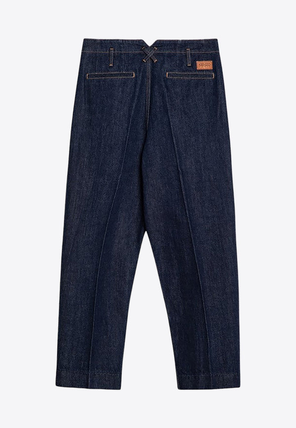 School Boy Wide-Leg Jeans