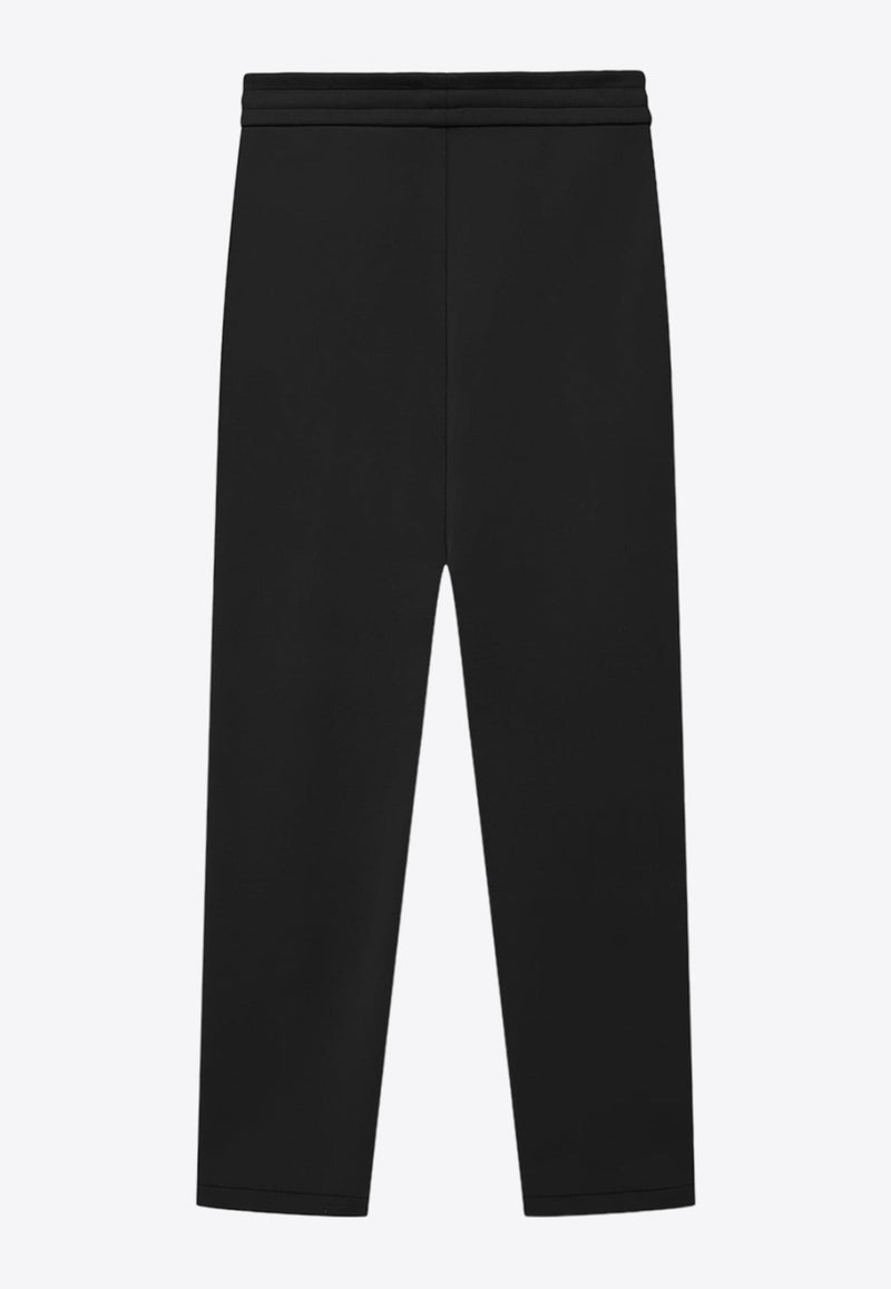 Straight-Leg Drawstring Track Pants