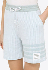 4-bar Stripes Bermuda Shorts