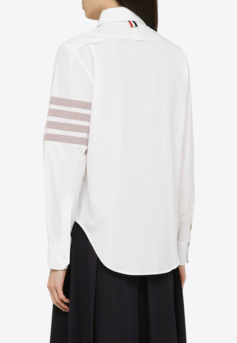 4-bar Stripes Long-Sleeved Shirt