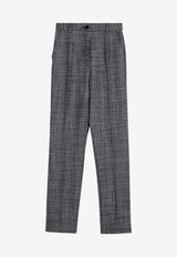 Tailored Tweed Wool Pants