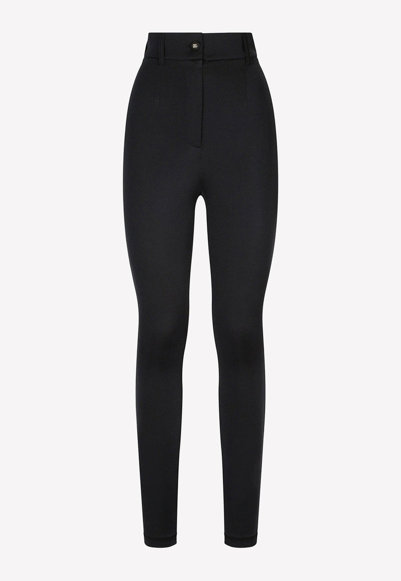 Skinny-Fit Jersey Pants