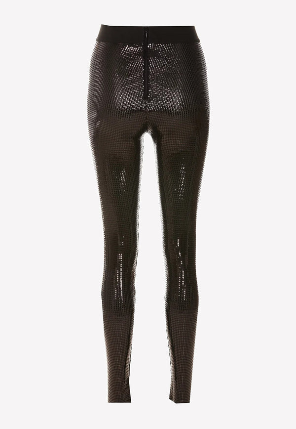 Sequin Embellished Leggings
