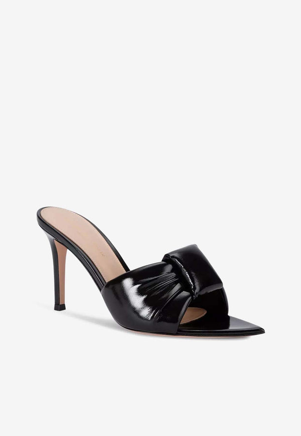 85 Patent Leather Mules