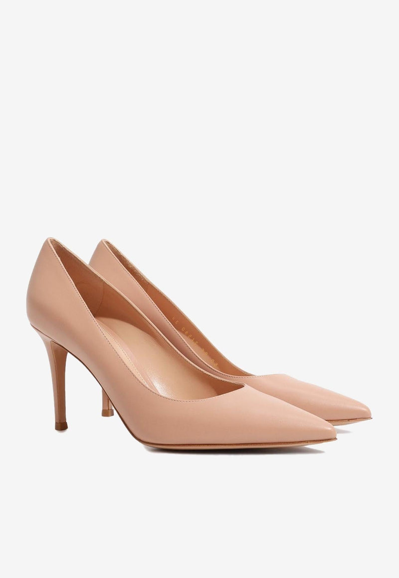 Gianvito 85 Leather Pumps