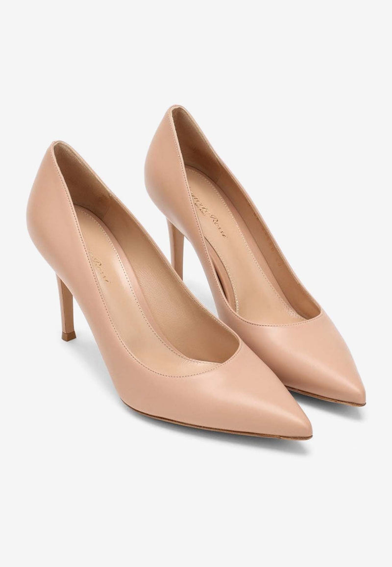 Gianvito 85 Leather Pumps