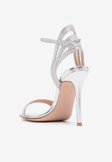 Freesia 105 Crystal-Embellished Sandals